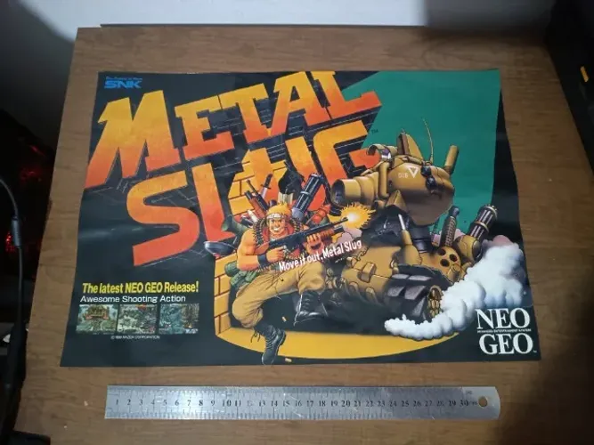 Kit 9 posters antigos games zelda e outros