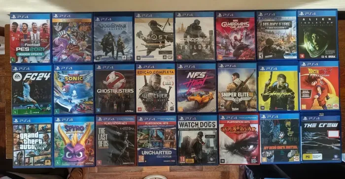 VENDO JOGOS PS4 (valores na descrição)