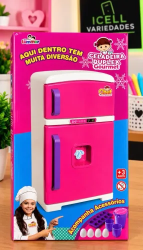 Geladeira infantil