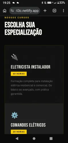 Curso Eletricista instalador 