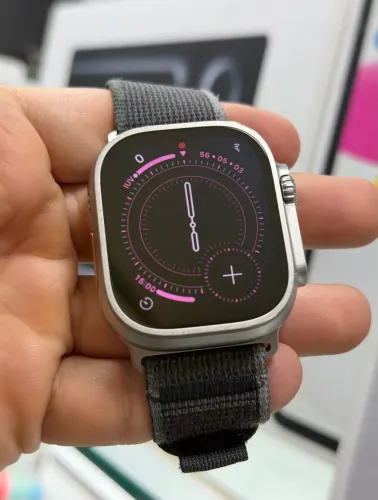 Apple watch ultra 2 ª geração LOJA FÍSICA saúde da bateria 95%, pulseira e cabo originais