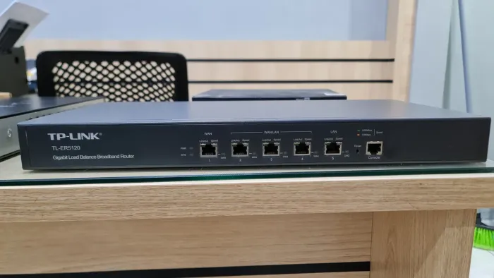tp link gigabit load balance broadband router tl er5120