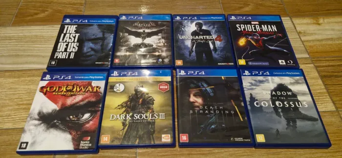 Pacote 8 Jogos PlayStation 4