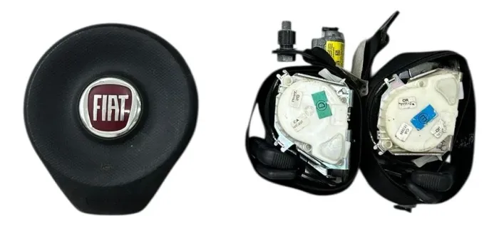  Kit Airbag Incompleto Fiat Grand Siena 2016/17 Preto