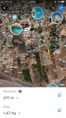 CONFINS seu futuro está aquI!  Área central com aprox 14 mil metros.