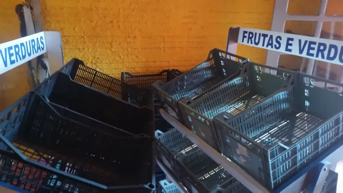 Expositor de frutas e verduras 