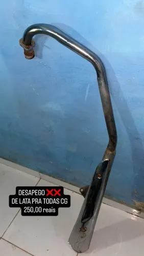 ESCAPE DE LATA PARA CG 160