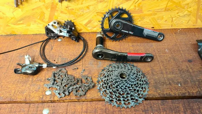Relação Completa Sram XX1 Carbon 11v