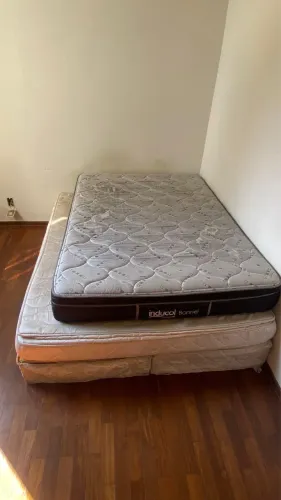 Base de cama + Colchão Casal Molas Bonnel Pro night - Inducol