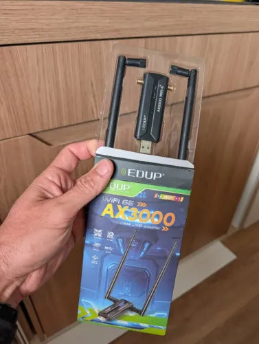 Adaptador Wifi 6e Tri Band Ax3000 3000mbps Usb 3.0