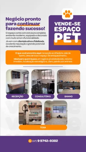 Vendo Pet Shop/Consultório