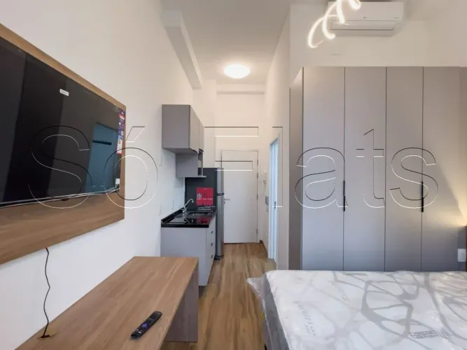 Studio Alto By You, Inc Paraiso, apartamento no modelo Studio com 26m² e 1 dormitório.