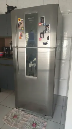 GELADEIRA ELETROLUX INOX FROST FREE 542 LITROS