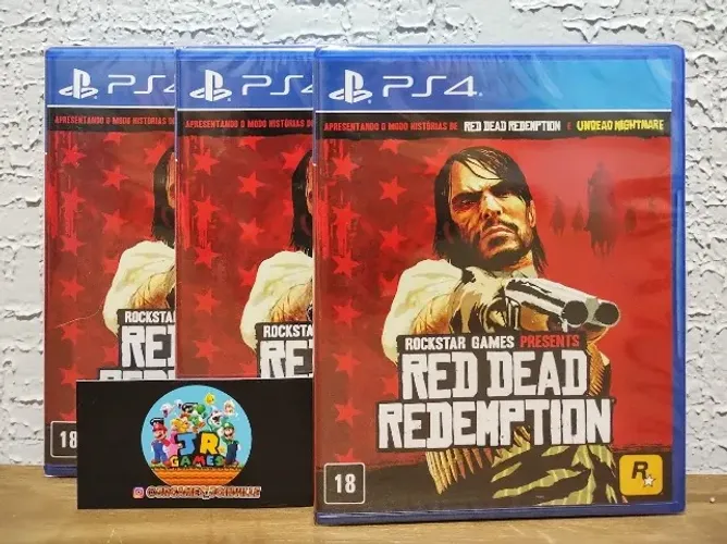 Red Dead Redemption Ps4 Lacrado (Aceitamos seu jogo usado com pagamento) 