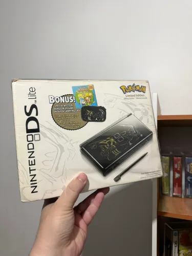 Nintendo Ds Lite - Pokémon Dialga e Palkia Limited Edition