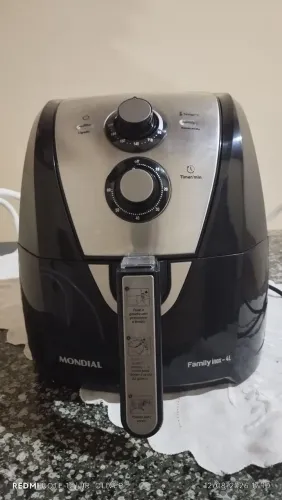 Airfryer mundial family 4L Inox