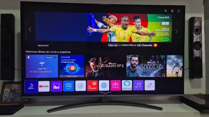 TV LG 4K 55 polegadas