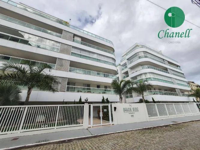 Cobertura com 3 dormitórios para alugar, 130 m² por R$ 5.153,80/mês - Passagem - Cabo Frio