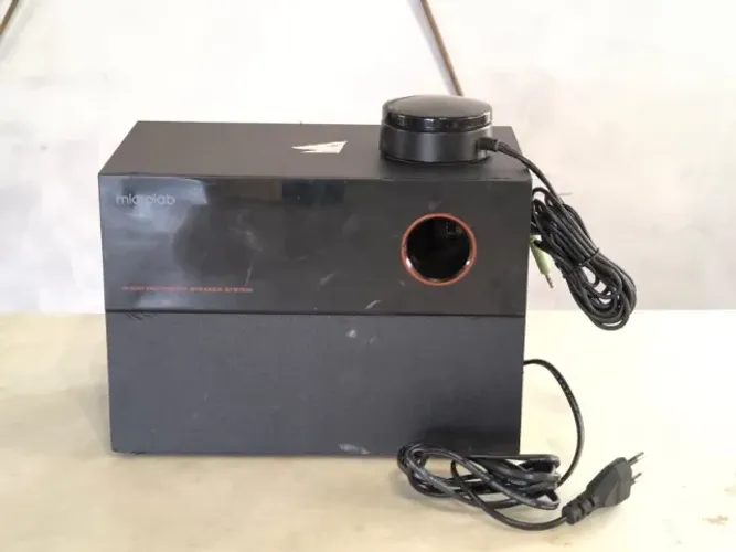 Subwoofer 2.1 Microlab Aparelho de Som PC TV