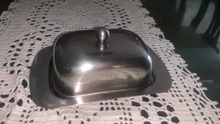 Manteigueira inox ( Alemanha) Kela