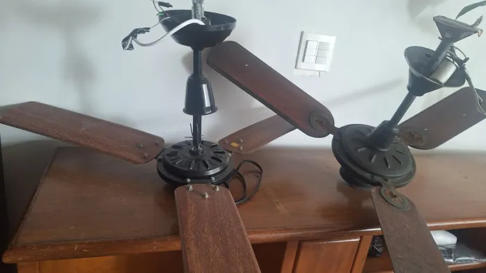 Ventiladores de teto usados em bom estado 