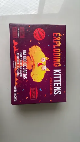 Exploding Kittens Para Galera - Jogo de Cartas Novo