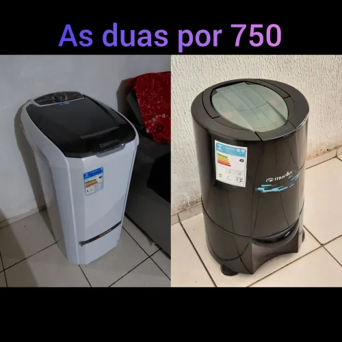 Máquina de lavar e centrífuga Entrego 