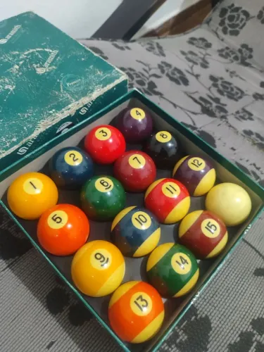 Jogo bola sinuca Aramith Belga 52.4 mm