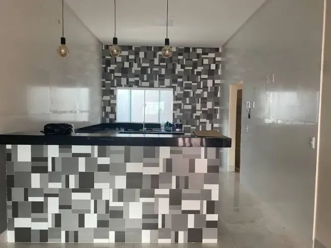 Casa 157m² com Terreno 260m² | Porangatu-GO | Residencial Cidade Jardim - Financiamento at