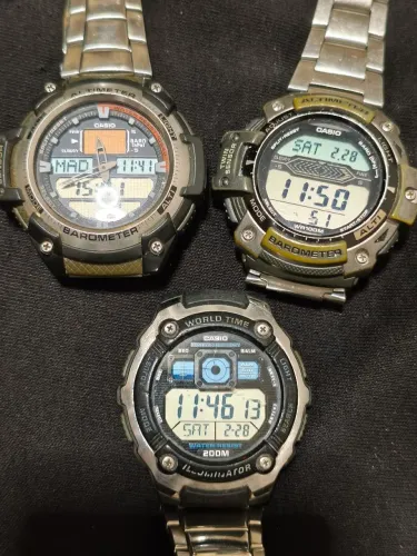 LOTE DE RELÓGIOS CASIO