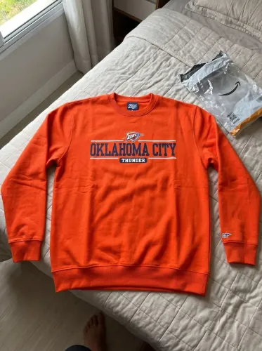 Moletom Blue 84 Oklahoma City Thunder - Original Amazon US (Novo, sem uso) - tamanho GG