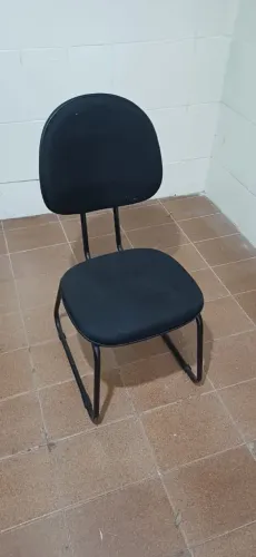 Cadeira de escritório recepção perna fixa tenho 11 unidades