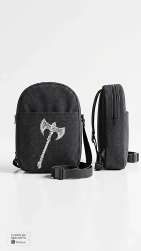 Shoulder Bag Resistente com Estampa