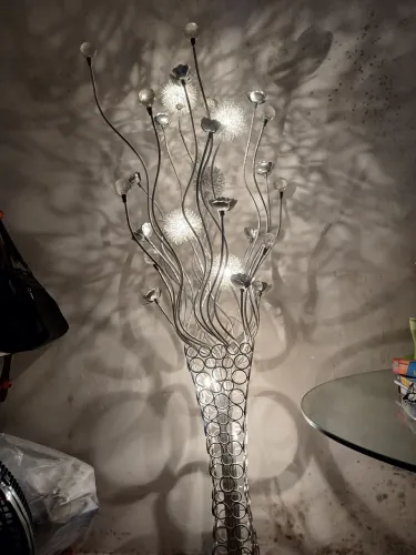 Vendo luminária de alumínio