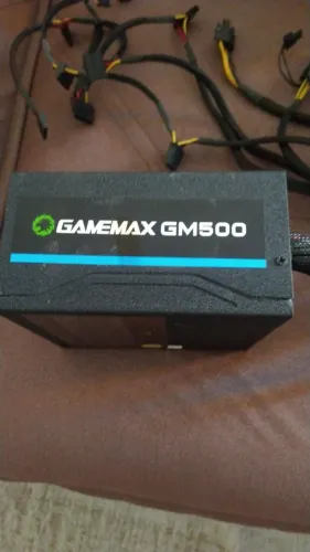 Fonte Gamer Gamemax GM500 500W 80 Plus Bronze - Funcionando!