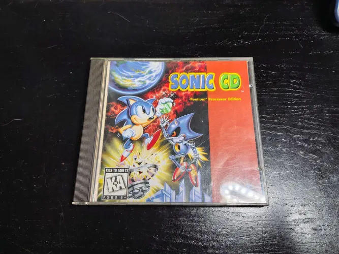 Sonic cd windows 95 raro