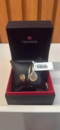 Relógio Technos Feminino Crystal Dourado VX00BC/1X