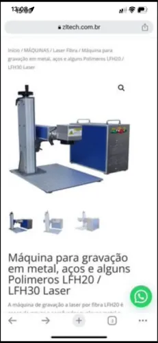 Máquina de gravação a laser LFH20