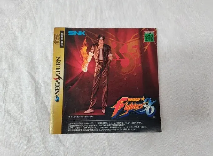 Manual Original Japonês The King Of Fighters 96 Sega Saturn