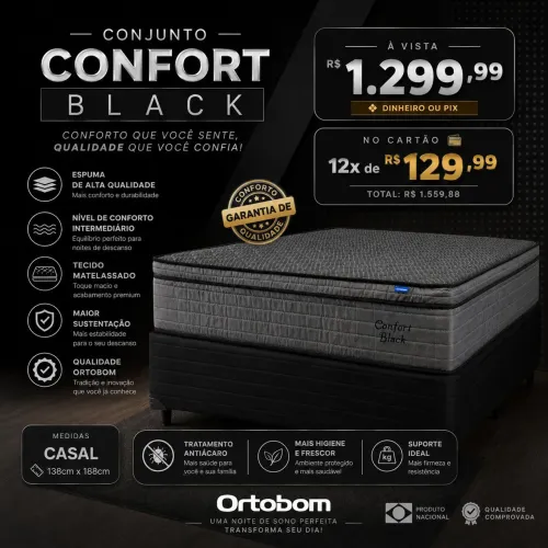Conjunto Confort Black