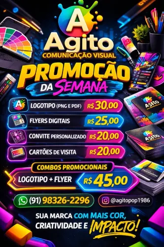Agito Comunicação Visual (promoção da semana)