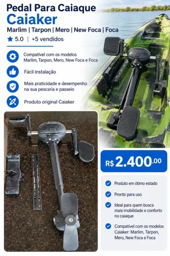 Pedal para Caiaque - Seminovo
