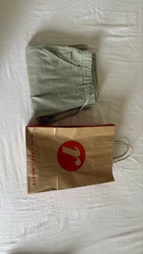 Calça relaxed Oxford Renner em algodão 