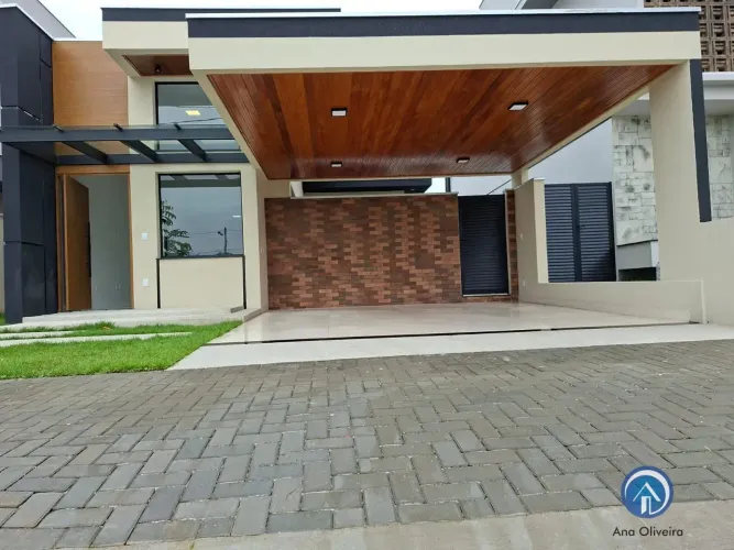 Casa térrea de 131m² com 3 dormitórios no condomínio Veredas dos Campos em São José dos Ca