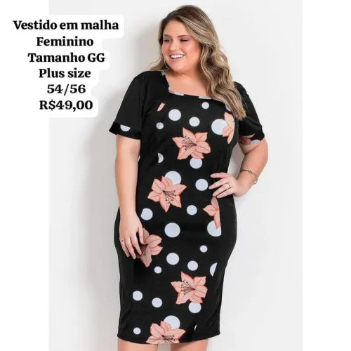 Vestido feminino tamanho GG