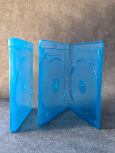 5 Capas Estojos Bluray Dvd Duplo Super Novos 2 Discos Cada