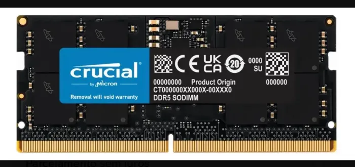 Memoria ram notebook 32gb ddr5