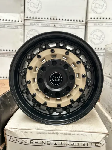 Jogo De Roda Black Rhino 1795ARS Preto Semi-Brilho 6x139 - 17x9,5 Offset - 18 (Nv) 