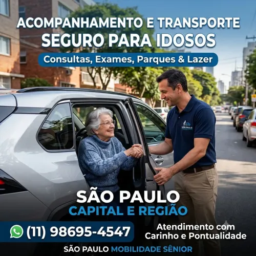 Acompanhamento e Transporte para Idosos