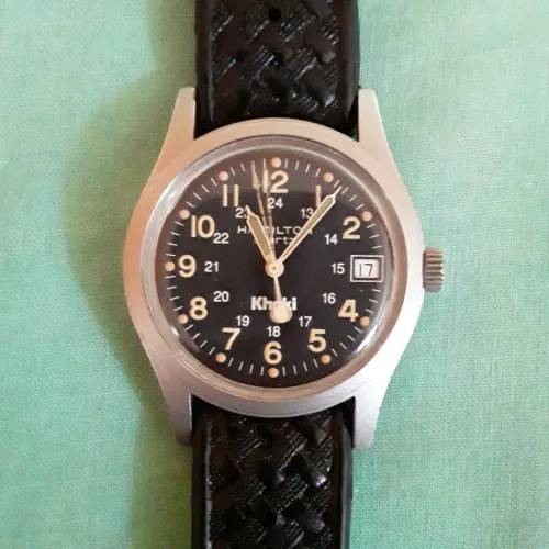 Relógio HAMILTON Khaki quartzo, ref. 9797.